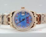Rolex Masterpiece Rose Gold Diamond Bezel Copy Watch